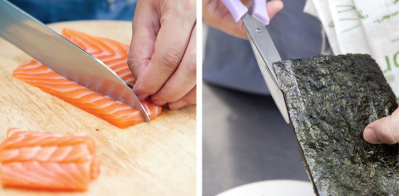 cắt nguyên liệu